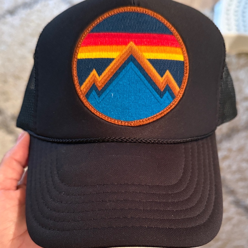 AVIATOR NATION ALL SEASONS CIRCLE TRUCKER HAT - Picture 2 of 7